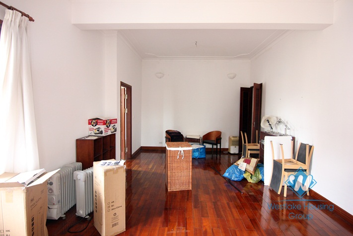 Beautiful house with large yard for rent on Dang Thai Mai, Tay Ho, Hanoi